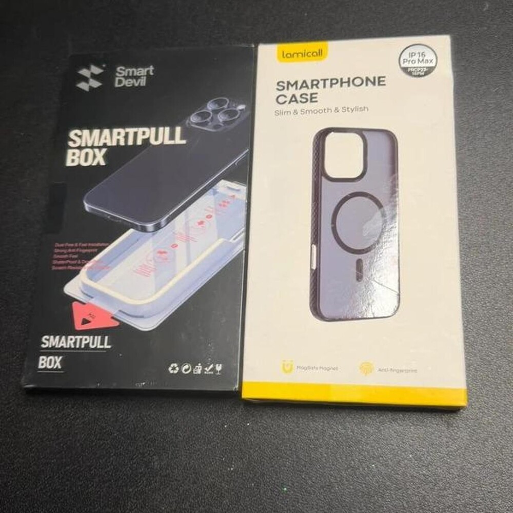 iPhone 16 Pro Max Case & SmartDevil 3-Pack Screen Protector Bundle